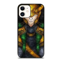 loki stained glass iphone 16 pro, iphone 16 pro max, iphone 16 plus, iphone 15/14/13/12/11/x & other models