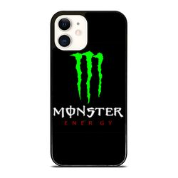 monster energy logo iphone 16 pro, iphone 16 pro max, iphone 16 plus, iphone 15/14/13/12/11/x & other models