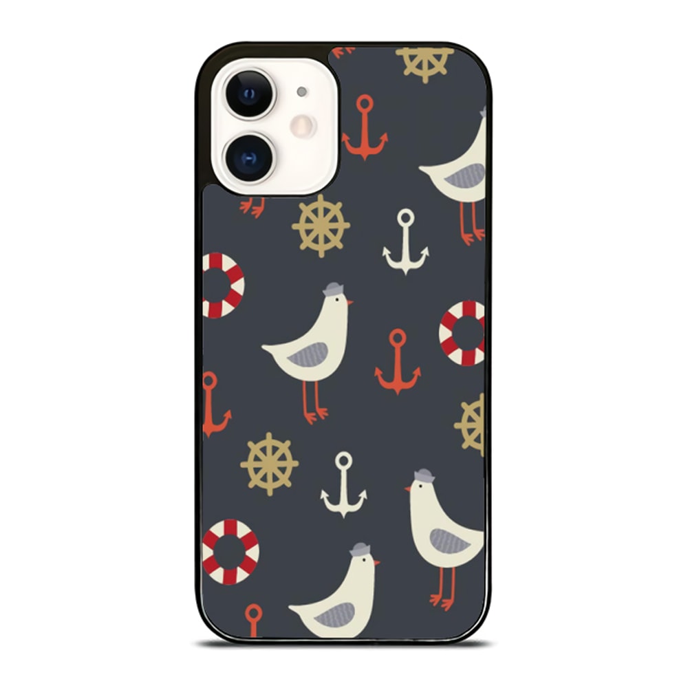Nautical Life Pattern IPhone 16 Pro IPhone 16 Pro Max IPhone 16 Plus IPhone 1514131211X Other Mode 0