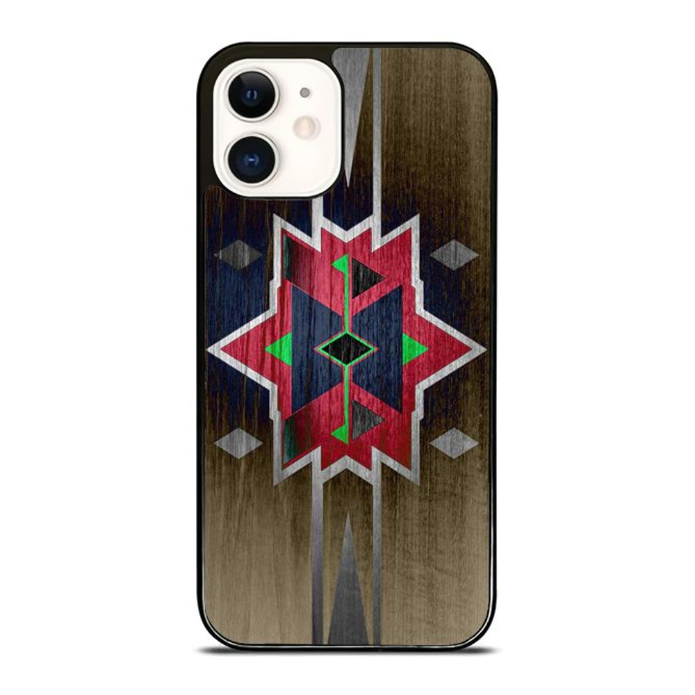 Wood Aztec Red Pattern IPhone Case Other Models 0