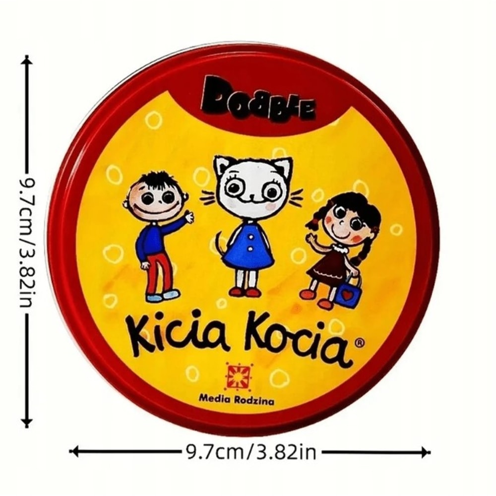 DOBBLE ClassicKicia Kocia AwardWinning Card Game With Endless Playability FastPaced Observation Ga 2