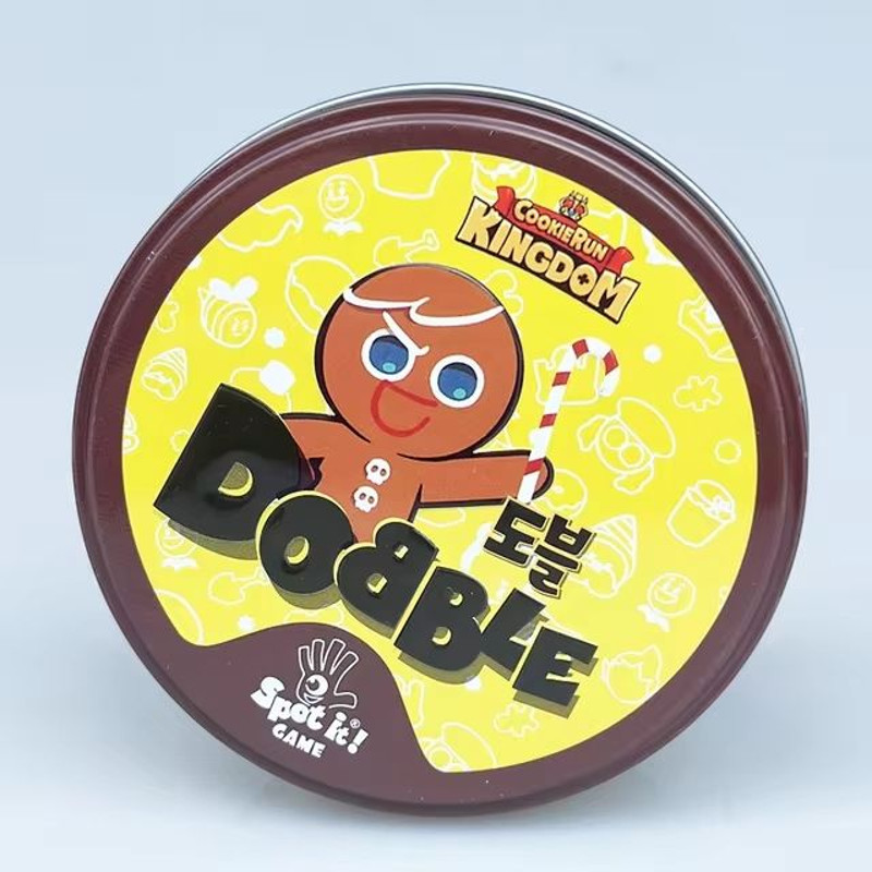 Dobble Cookie Run Kingdom Edition Spot It Card Korean Board Game 0