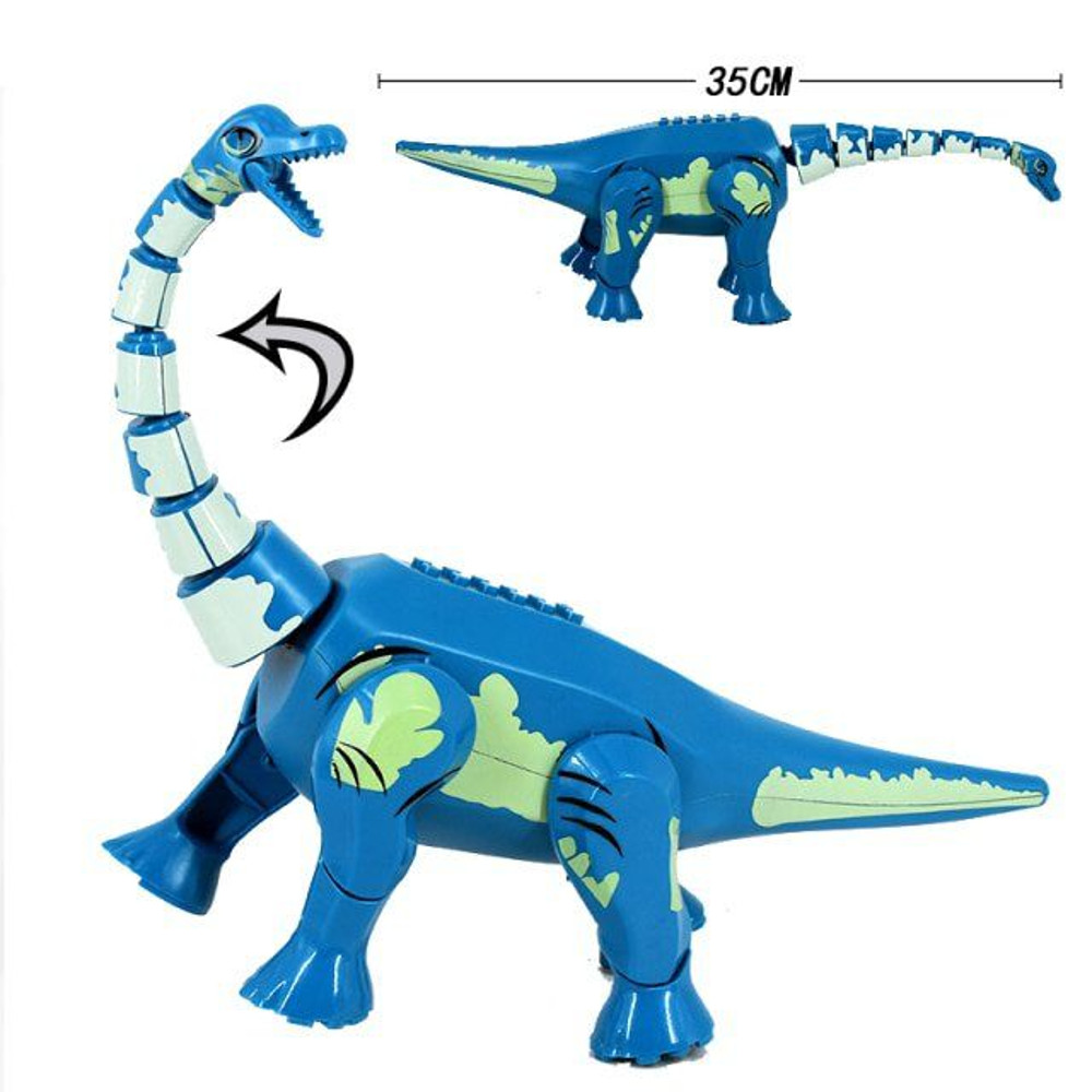 Brachiosaurus Rex Jurassic World II Dinosaurs Minifigures Blocks LEGO Compatible 0