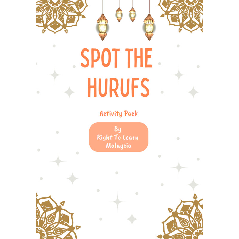PDFSOFTCOPY Spot The Huruf Worksheets 0