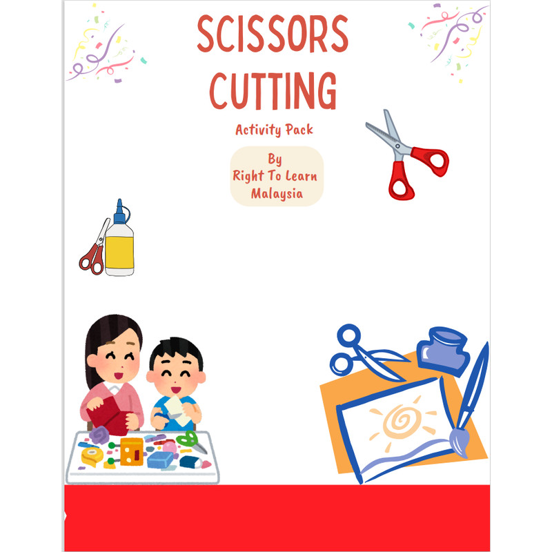 PDFSOFTCOPY Scissors Cutting Skills For Children 0