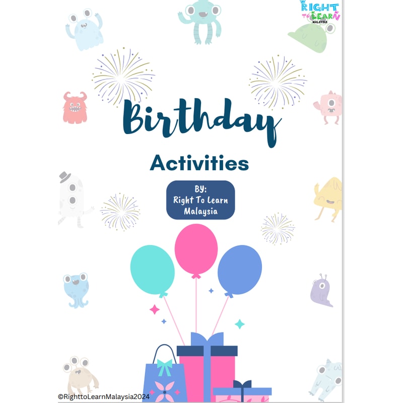 PDFSOFTCOPY Birthday Activity Pack 0