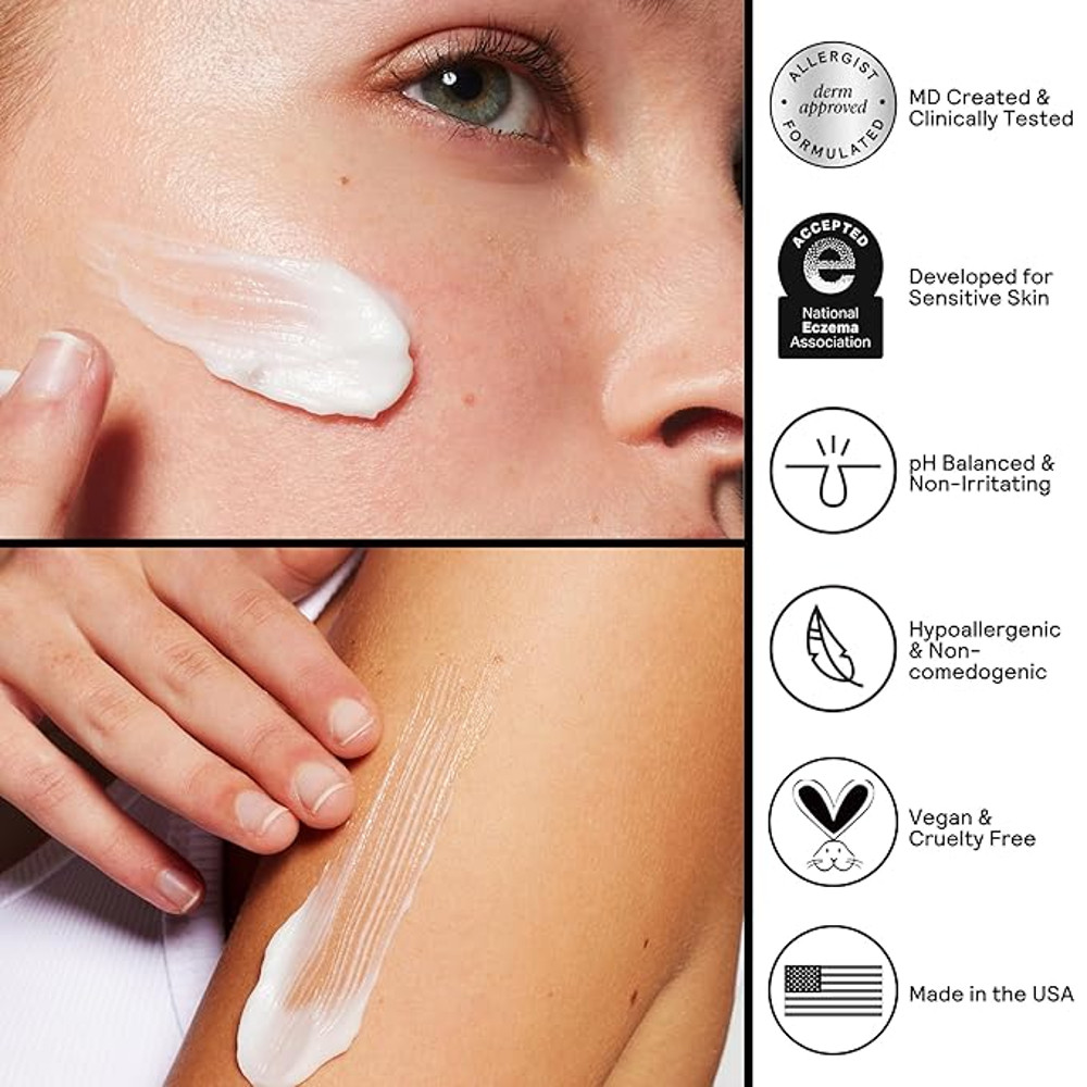 This 10ounce Moisturizing Cream Is A Daily Facial And Body Moisturizer Perfect For Sensitive Skin I 1