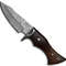 10inch Custom Handmade Damascus Steel Hunting Knife  Bushcraft Knife W Rosewood Handle Also Comes W 1