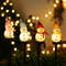 Snowman Solar Lawn Landscape Lights Christmas Lights Outdoor Waterproof Decoration Lights 1