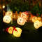 Snowman Solar Lawn Landscape Lights Christmas Lights Outdoor Waterproof Decoration Lights 2