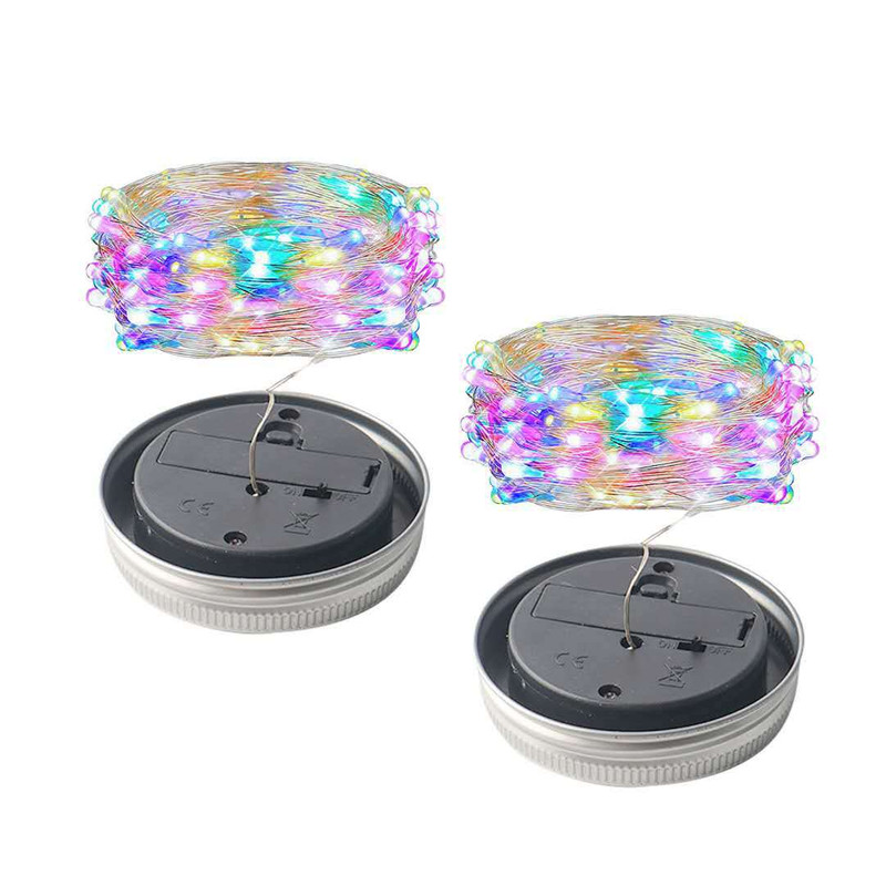 Solar Outdoor Waterproof Balcony Garden Decorative Landscape Glass Bottle Light 8