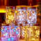 Solar Outdoor Waterproof Balcony Garden Decorative Landscape Glass Bottle Light 0