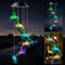 Solar Hummingbird Wind Chime Light Balcony Landscape Garden Light 0