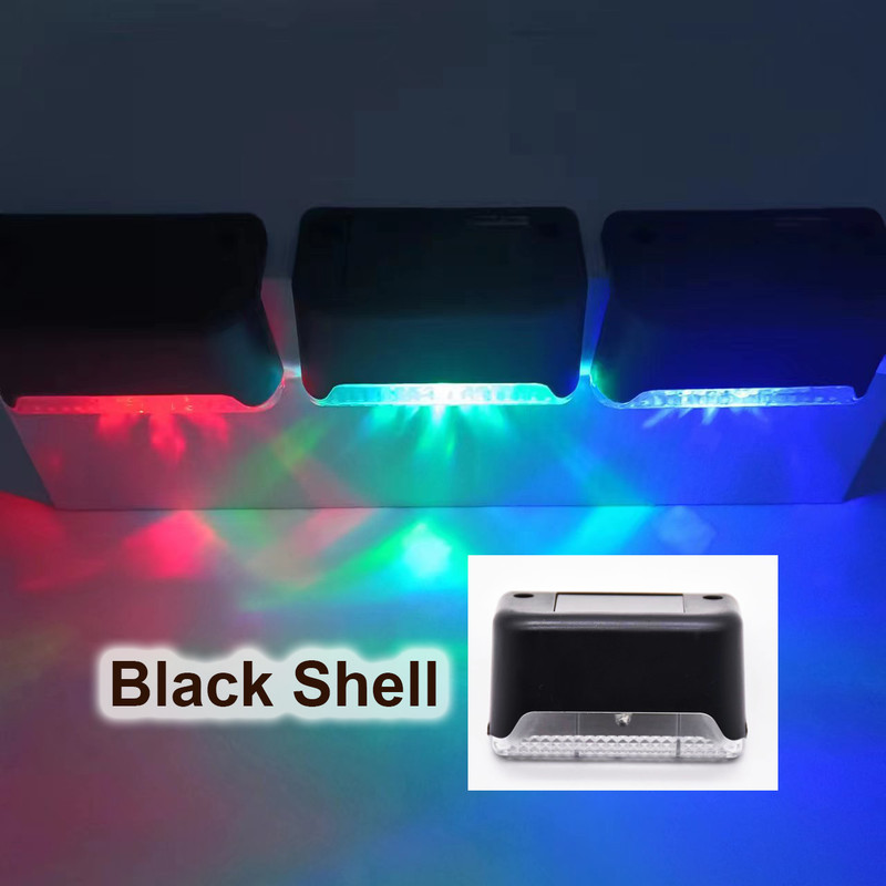 4Pcs Waterproof Garden Solar Powered Outdoor Staircase Light 1