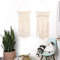 Handmade Cotton Rope Woven Tassel Tapestry Decorative Wall Hanging Wall Decor 2