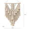 Handmade Bohemian Cotton Rope Woven Tassel Hollow Tapestry Decorative Wall Hanging Wall Decor 2