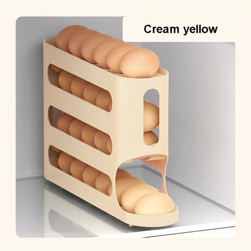 New Automatic RollDown Fourlayer Egg Storage Dispenser 0