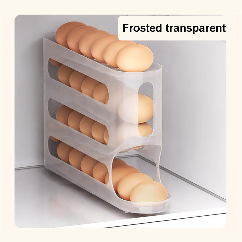 New Automatic RollDown Fourlayer Egg Storage Dispenser 4