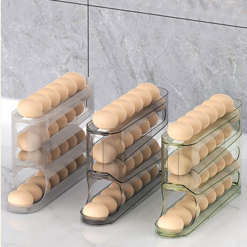 New Automatic RollDown Fourlayer Egg Storage Dispenser 1