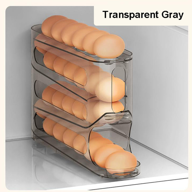 New Automatic RollDown Fourlayer Egg Storage Dispenser 5