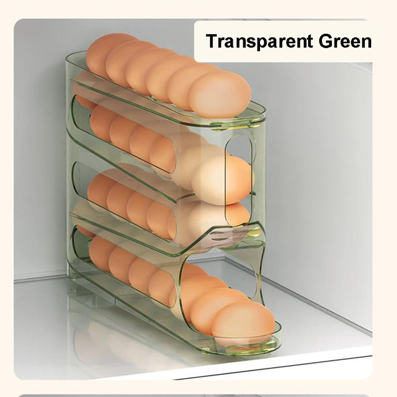 New Automatic RollDown Fourlayer Egg Storage Dispenser 6