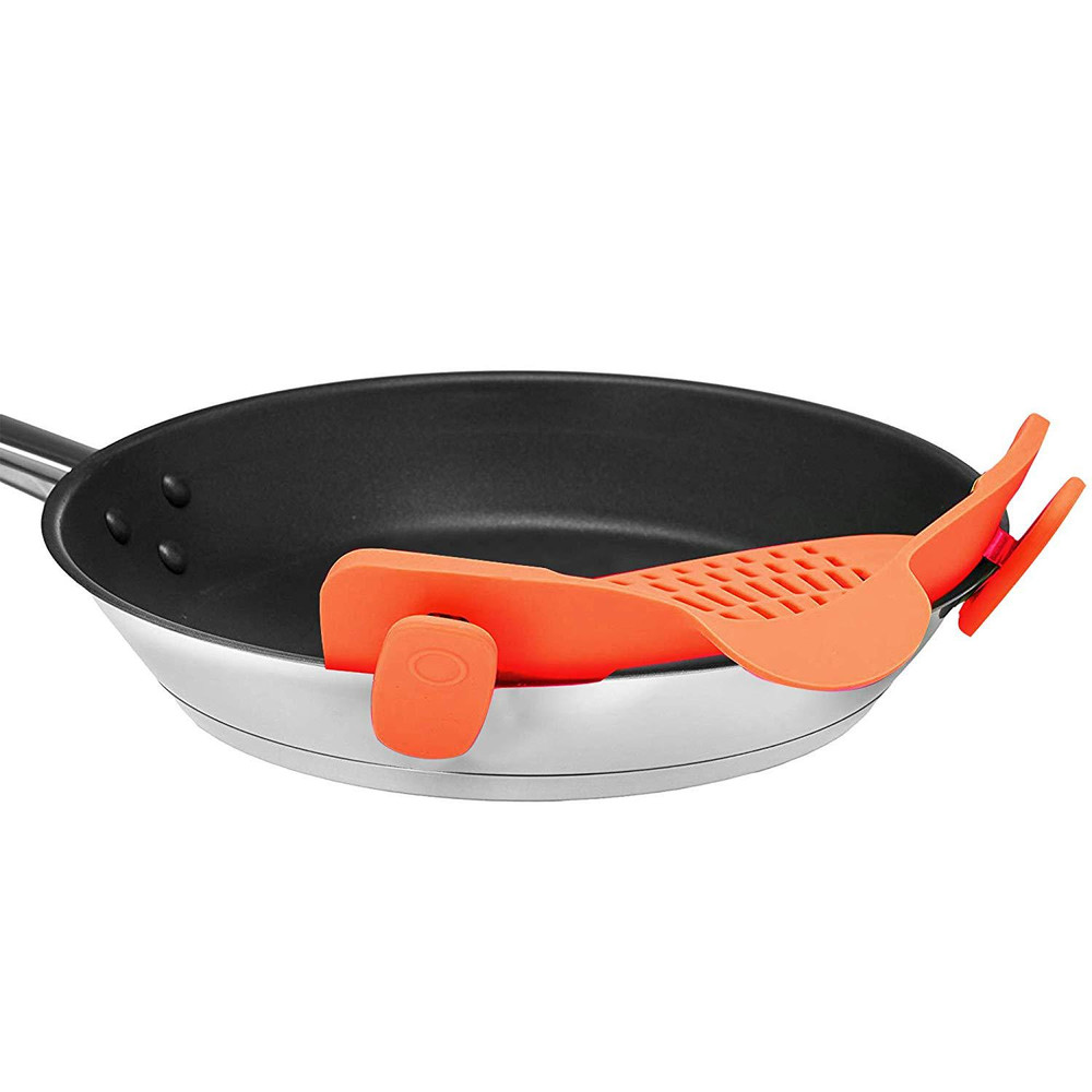 Smart Kitchen Silicone Wide Mouth Bowl  Pot Strainer 3