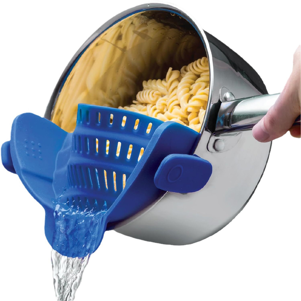 Smart Kitchen Silicone Wide Mouth Bowl  Pot Strainer 5