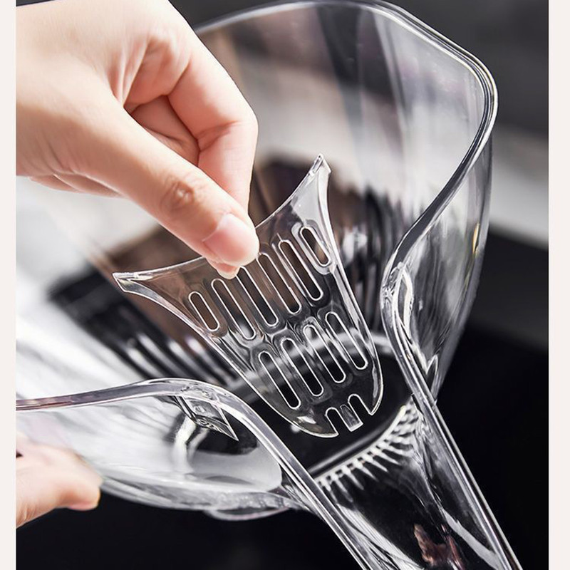 High Temperature Resistant Kitchen Essentials Multifunction Drainage BasketVegetable Fruits Washing 3