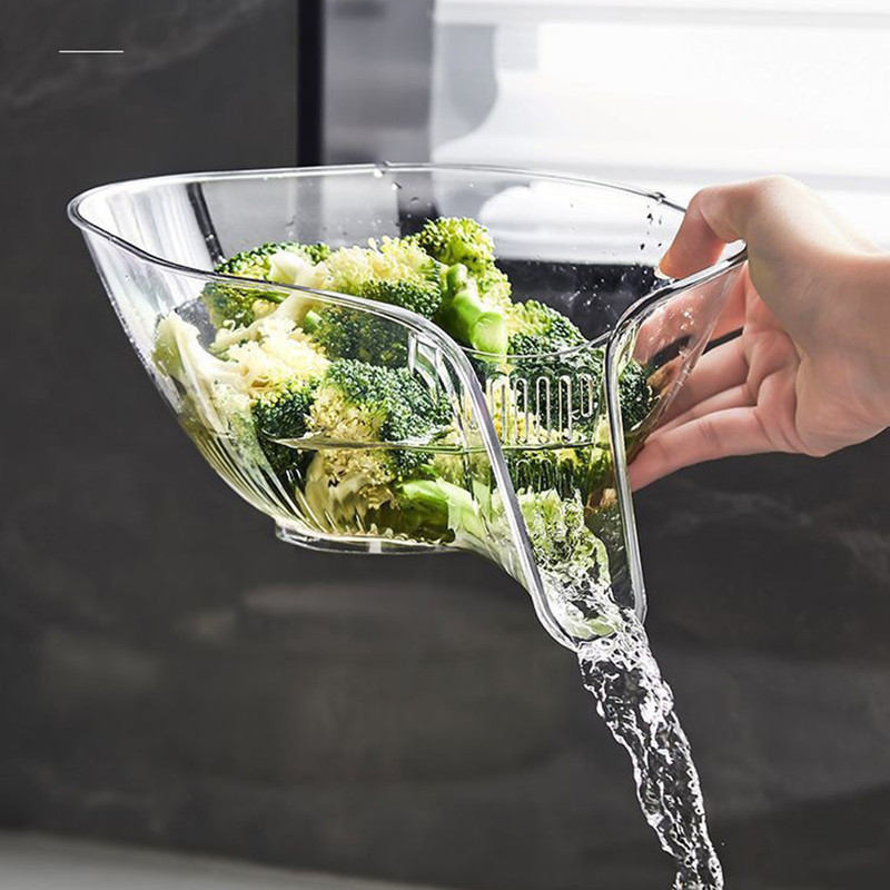 High Temperature Resistant Kitchen Essentials Multifunction Drainage BasketVegetable Fruits Washing 6