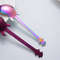 7pcs Small Guitar Design Spoon Set Fruit Spoon Salad Spoon Cake Spoon Ice Cream Spoon 6