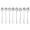 8piece Family Set Stainless Steel Creative Flower Dessert Spoon Coffee Stirring Spoon 11