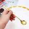 5piece Family Set Long Handle Stirring Spoon Coffee Spoon Ice Cream Scoop Ice Pointed Spoon Round S 4