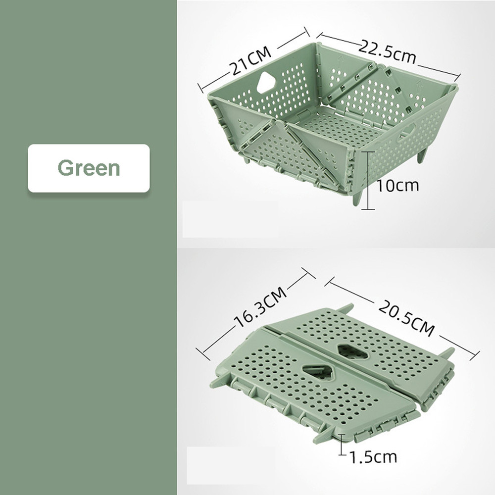 Kitchen Foldable Storage Basket Vegetable Sink Fruit Basket Drain Basket 8