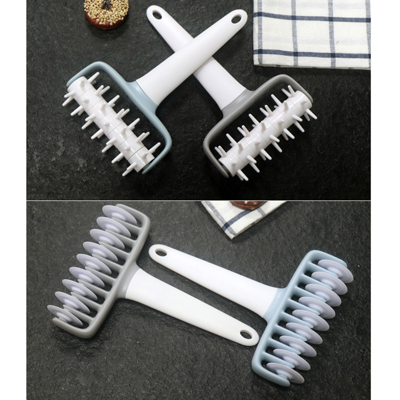 6piece Set Lattice Pie Crust Cutter With Roller 3