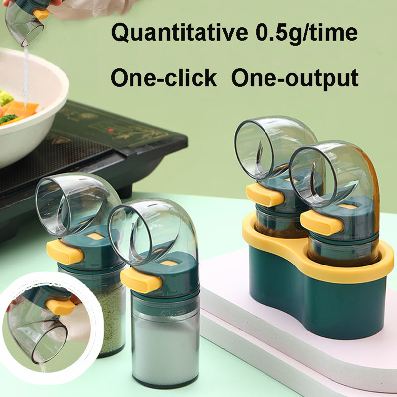 Quantitative Salt Control Salt Bottle Controlled Spice Jar Seasoning Bottle Salt Shaker 0