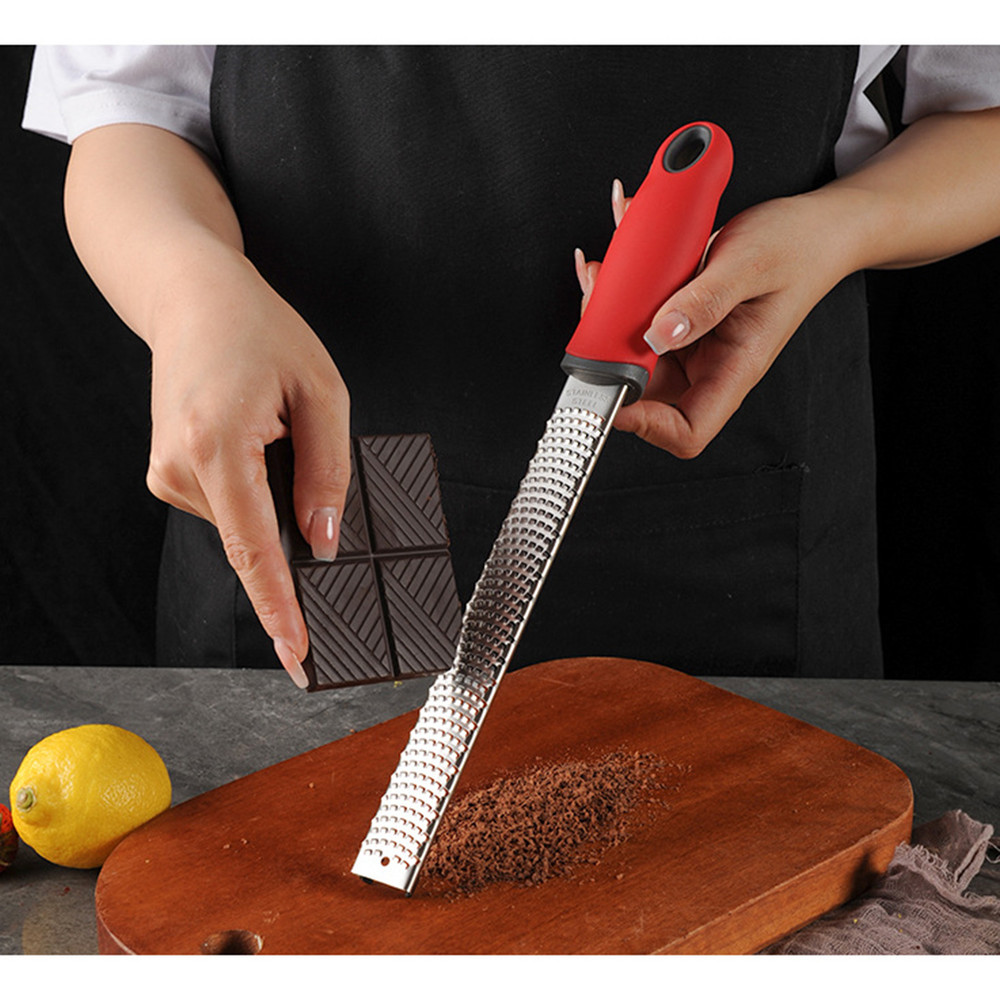 Stainless Steel Fruit Cheese Grater Chocolate Lemon Peel Cheese Shavings Grater 2