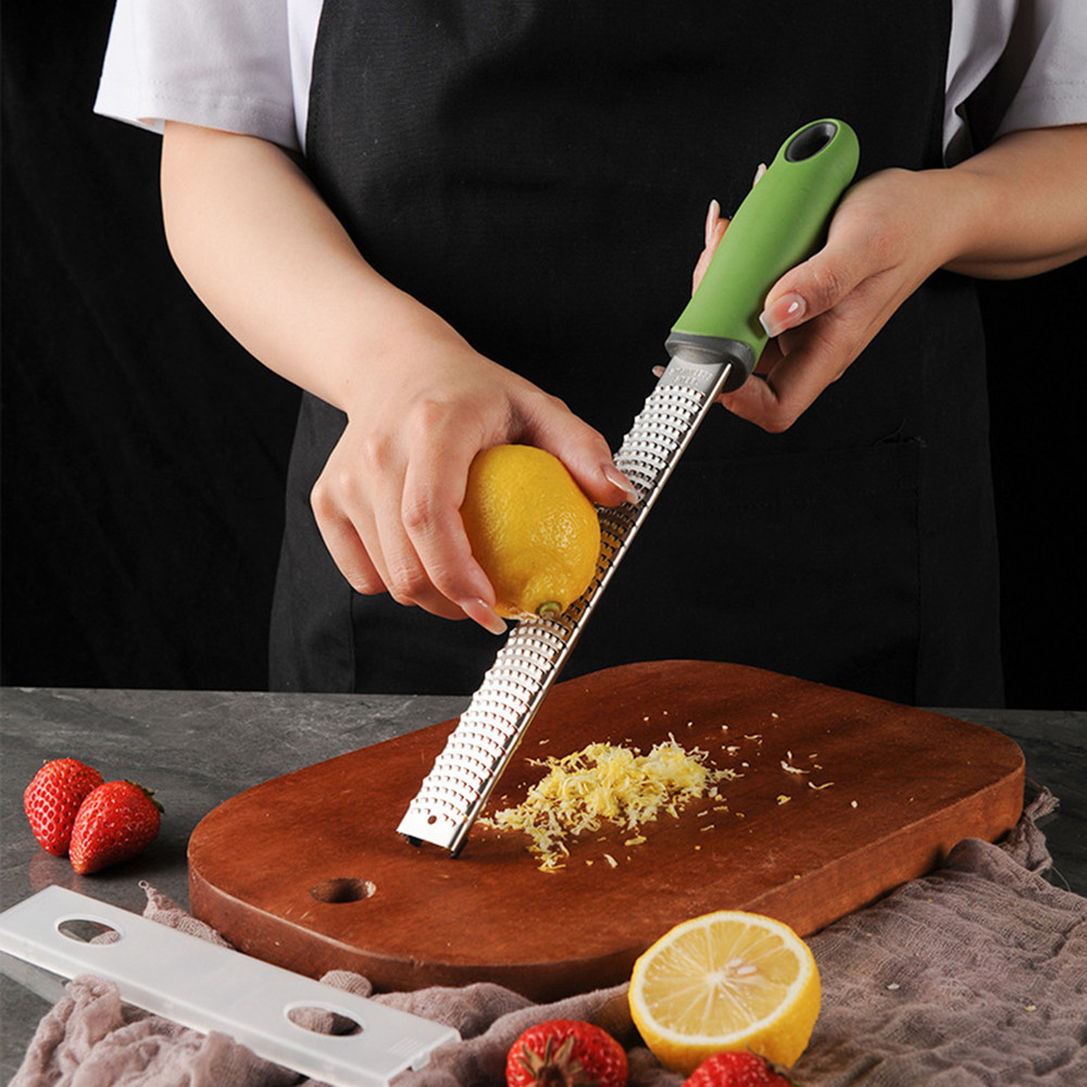 Stainless Steel Fruit Cheese Grater Chocolate Lemon Peel Cheese Shavings Grater 3