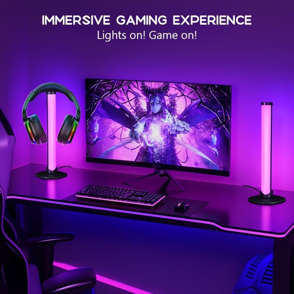 Smart LED Strip Light with Color Picking Sensor App for Gaming Music Sync