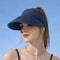 Fashionable Beach Sun Hat Womens Sun Protection Straw Visor