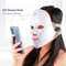 Rechargeable Facial LED Mask For Acne Wrinkle Removal  Skin Brightening 7 Color LED Photon Therapy  5