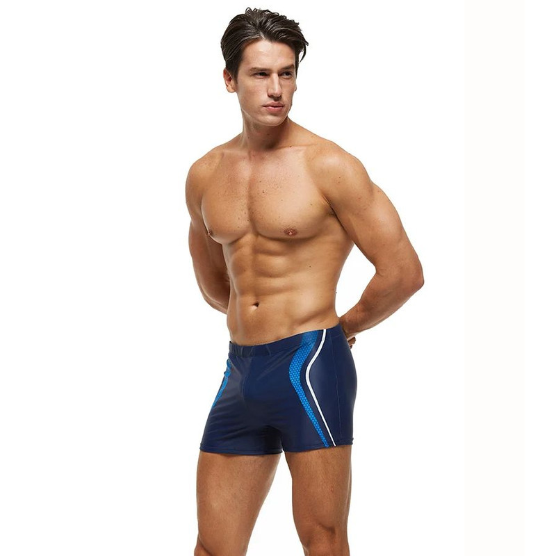 Mens Fashion Swim Trunks With Pad Summer Beach Surfing Swimwear Comfortable Boxer Shorts For Swimmi 6
