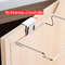 Stainless Steel Kitchen Trash Rack Cabinet Door Garbage Bags Holder SpaceSaving Organizer 2