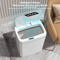 Smart Electronic Trash Can for Bathroom 15L Large Capacity IPX5 Waterproof Intelligent Sensor Lid