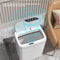 Smart Electronic Trash Can for Bathroom 15L Large Capacity IPX5 Waterproof Intelligent Sensor Lid