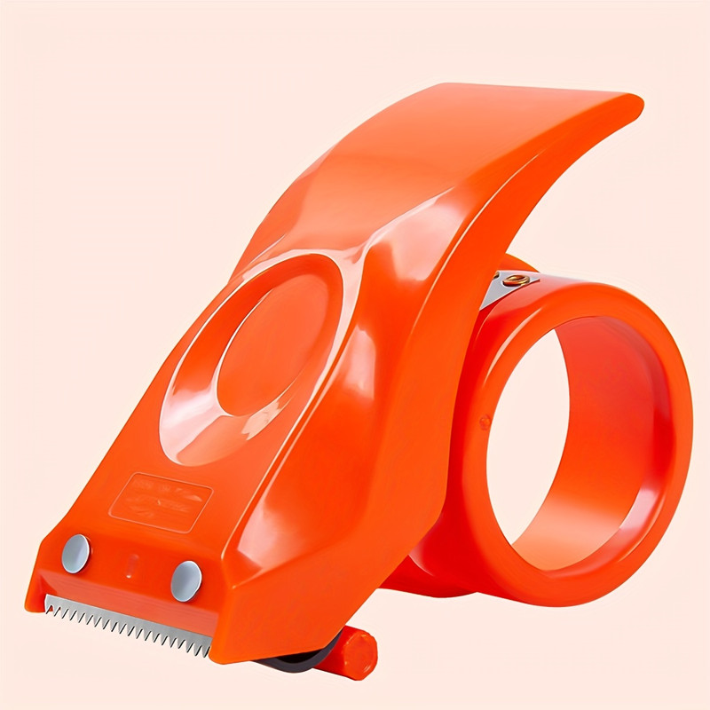 Heavy Duty Shipping Tape Dispenser Reusable Replaceable EcoFriendly with Patented 10 Sloped Des