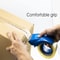 Heavy Duty Shipping Tape Dispenser Reusable Replaceable EcoFriendly with Patented 10 Sloped Des