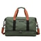 Portable Fitness Duffle Bag CarryOn Luggage For Gym Travel Work Trolley Strap Shoe Compartment 5