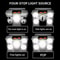 Rechargeable Head Flashlight HighLumen LED Headlamp For Hiking Fishing Outdoor Adventures 3
