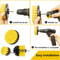 3pcs Drill Brush Attachment Set Power Scrubber for Showers Tubs Tile Grout Deep Cleaning Kit