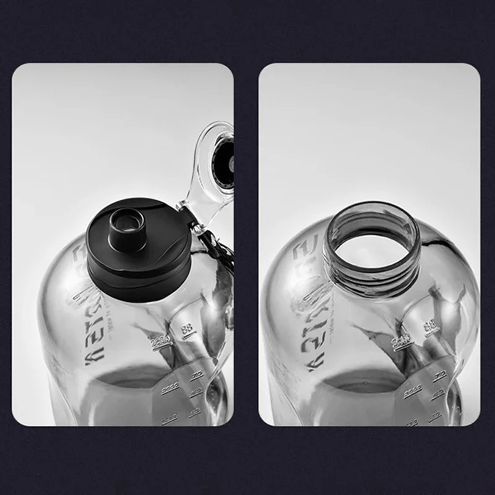 Portable Large Capacity Water Bottle for Gym, Cycling & Camping Mens Sports Water Kettle with Leak-Proof Lid